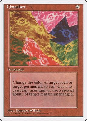 Chaoslace card from Fourth Edition
