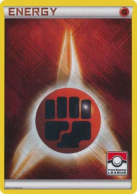 Fighting Energy (2011 Pokemon League) card from League & Championship Cards