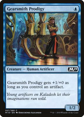 Gearsmith Prodigy card from Core Set 2019