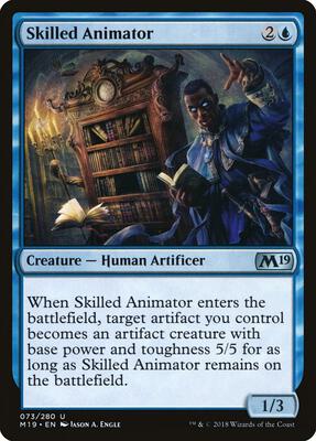 Skilled Animator card from Core Set 2019