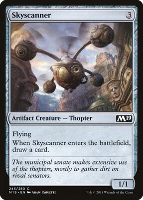 Skyscanner card from Core Set 2019