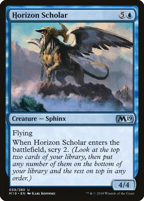 Horizon Scholar card from Core Set 2019