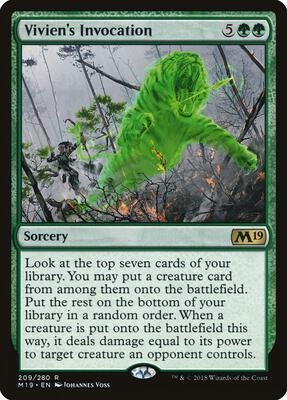 Vivien's Invocation card from Core Set 2019