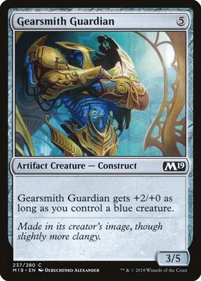 Gearsmith Guardian card from Core Set 2019