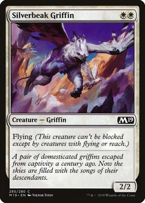 Silverbeak Griffin card from Core Set 2019