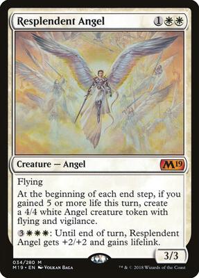 Resplendent Angel card from Core Set 2019