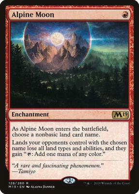 Alpine Moon card from Core Set 2019