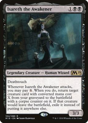 Isareth the Awakener card from Core Set 2019
