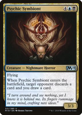 Psychic Symbiont card from Core Set 2019
