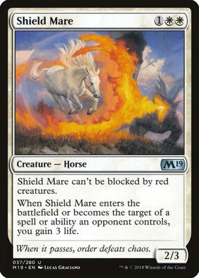 Shield Mare card from Core Set 2019