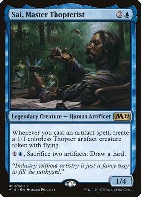Sai, Master Thopterist card from Core Set 2019