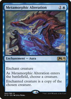 Metamorphic Alteration card from Core Set 2019
