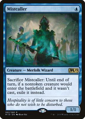 Mistcaller card from Core Set 2019