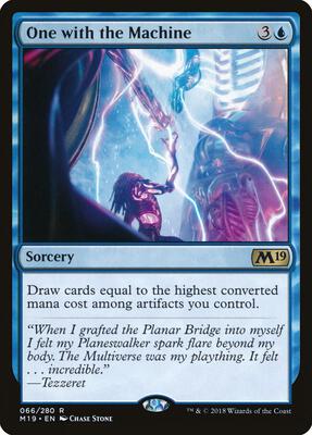 One with the Machine card from Core Set 2019