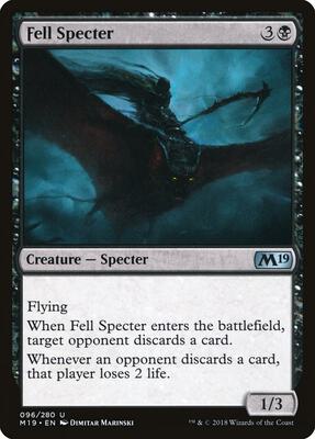 Fell Specter card from Core Set 2019
