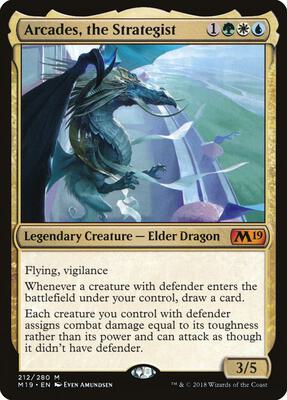 Arcades, the Strategist card from Core Set 2019