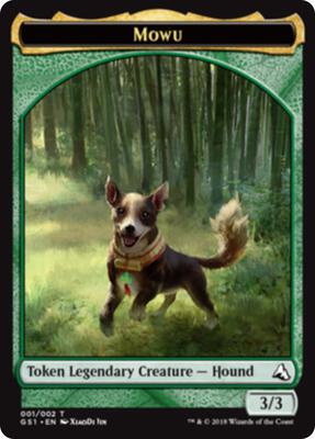 Mowu Token card from Global Series Jiang Yanggu & Mu Yanling