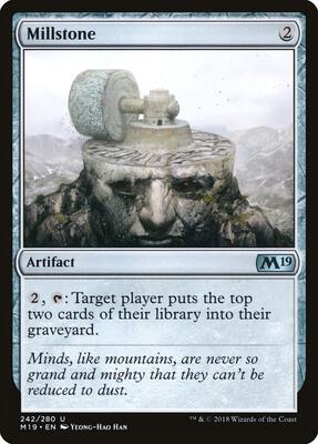 Millstone card from Core Set 2019