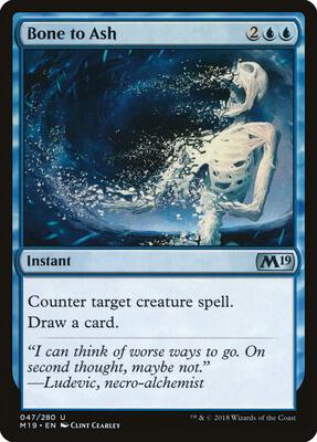 Bone to Ash card from Core Set 2019