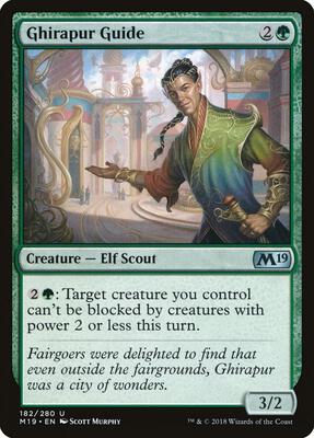 Ghirapur Guide card from Core Set 2019