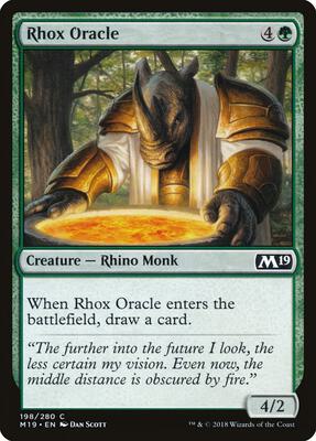 Rhox Oracle card from Core Set 2019