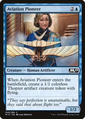 Aviation Pioneer card from Core Set 2019