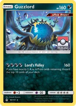 Guzzlord - 80/131 (Pokemon League) card from League & Championship Cards