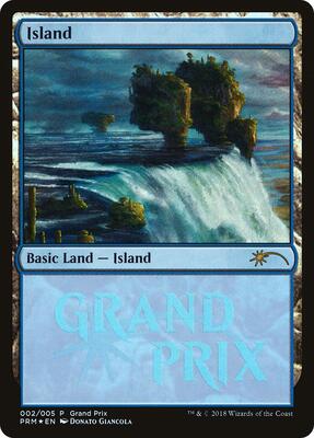 Island card from Grand Prix Promos