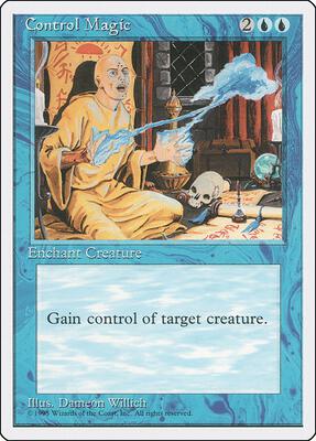 Control Magic card from Fourth Edition