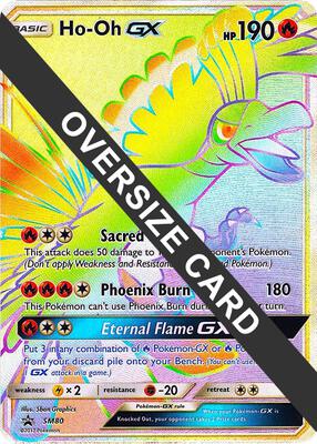 Ho-Oh GX - SM80 (SM Black Star Promo) card from Jumbo Cards