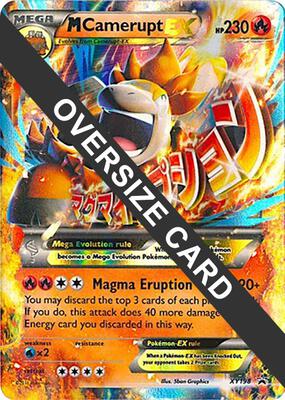 M Camerupt EX - XY198 card from Jumbo Cards