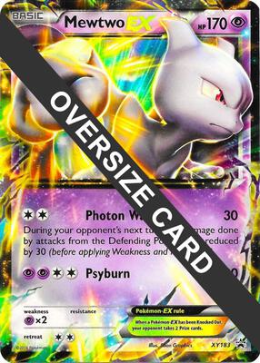Mewtwo EX - XY183 card from Jumbo Cards