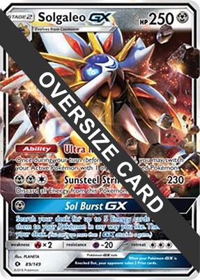 Solgaleo GX - 89/149 card from Jumbo Cards