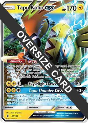 Tapu Koko GX - 47/145 card from Jumbo Cards