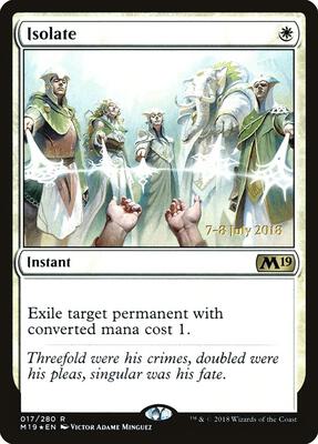 Isolate card from Prerelease Cards