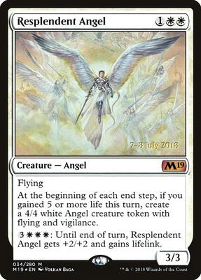 Resplendent Angel (M19) card from Prerelease Cards
