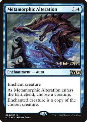 Metamorphic Alteration card from Prerelease Cards