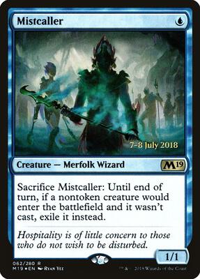 Mistcaller card from Prerelease Cards