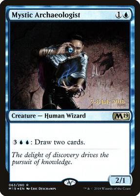 Mystic Archaeologist card from Prerelease Cards