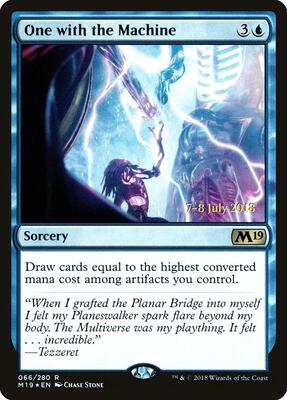 One with the Machine card from Prerelease Cards