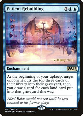 Patient Rebuilding card from Prerelease Cards
