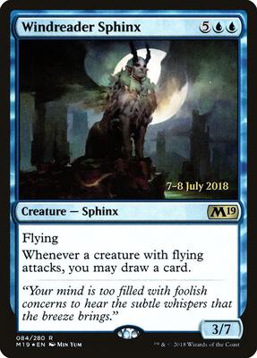 Windreader Sphinx card from Prerelease Cards