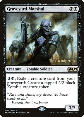 Graveyard Marshal card from Prerelease Cards