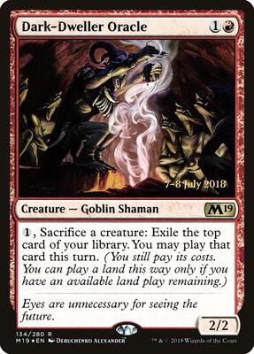 Dark-Dweller Oracle card from Prerelease Cards