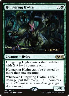Hungering Hydra card from Prerelease Cards