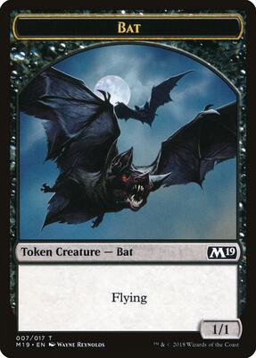 Bat Token card from Core Set 2019