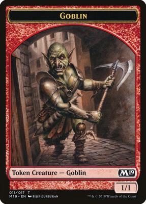 Goblin Token card from Core Set 2019