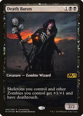 Death Baron (2018 Convention Promo) card from Media Promos