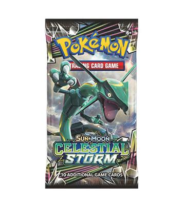 Celestial Storm Booster Pack card from SM - Celestial Storm