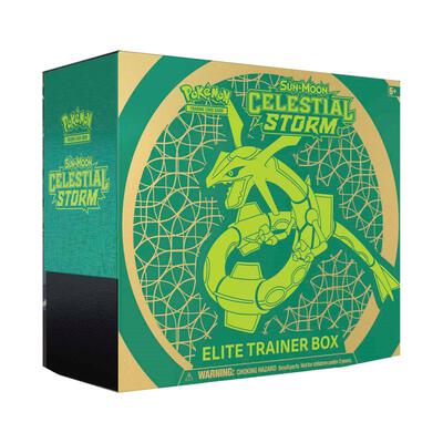 Celestial Storm Elite Trainer Box card from SM - Celestial Storm